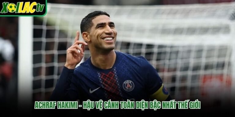 Achraf Hakimi – Hậu Vệ Cánh Toàn Diện Bậc Nhất Thế Giới
